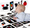 hahaland Tarjetas Bebe Juguetes Bebes 0 3 6 Meses, Flashcards de Actividad de Estimulación Visual, 20 PCS 40 Páginas Tarjetas de Alto Contraste en Blanco y Negro y Colorido para Bebes Recién Nacido