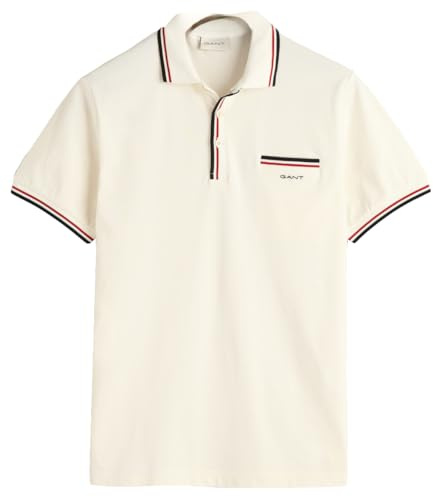 GANT 2-COL Tipping SS Pique Polo
