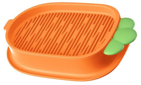 GYWHOOFT Fioriera Hydroponics Seed Sprouter, Soil-Free Seed Sprouter, vassoio germinazione, ciotola per germinazione, contenitore per piante idroponiche, per cani di gatto (arancione)