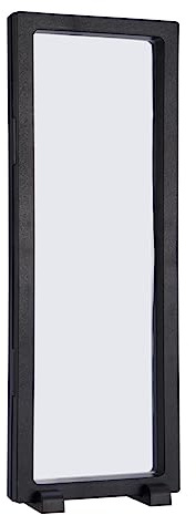 Baluue 3D Floating Frame Display Case Pe Film Shadow Box for Coins Jewelry Medals Stamps 11.81 X 4.17 X 0.78 in Clear Display Holder for Home Tabletop Store