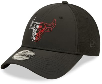 New Era NBA 9FORTY Cap Chicago Bulls Mesh Back Black