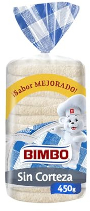 BIMBO Weißtoastbrot ohne Rinde 450 g, 3er-Pack