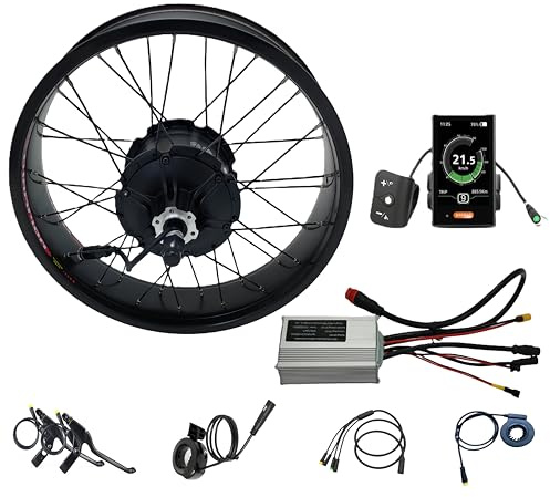 CHAOZHU BF 8FUN 48V 1000W Electric Bicycles (Mit DPC18, 24x4,0 Zoll)
