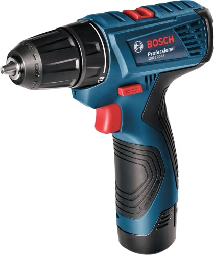 Wiertarko-Wkrętarka Akumulatorowa BOSCH GSR 120-Li 2x12V/1, 5Ah W Walizce 06019F7001