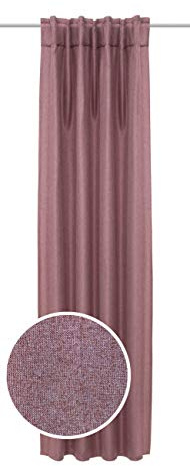 Albani Deko-Schal mit Gardinenband und verdeckten Schlaufen-DimOut/Jolie rosa / 245x135 cm, 245x135cm
