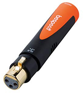 Bespeco SLAD120 Adapter Xlr F/Klinke Mono F Ø 6,3 mm