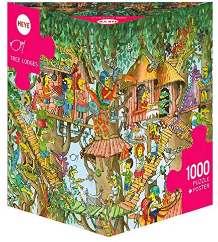 Tree Lodges Puzzle: 1000 Teile