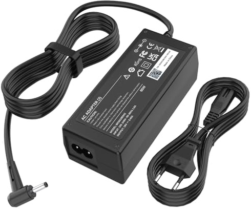 65W Laptop Ladekabel Netzteil für Medion akoya E15301 E15302 E15308 E16402 E16401 E15407 E14412 E14301 S4403 S4401 S4404 S4402 S14401 S14402 FSP065-REB A18-065N3A 19V 3,42A Ladegerät Adapter