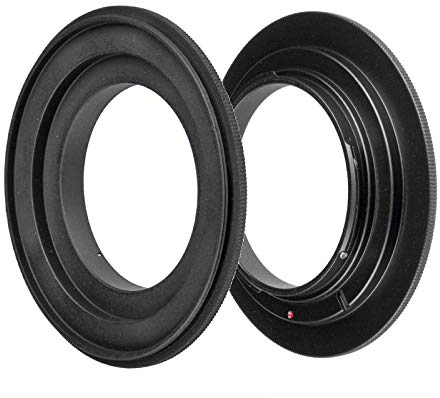 ayex Adaptador retro, apto para Olympus, 67 mm, macro anillo inverso, adaptador de macro