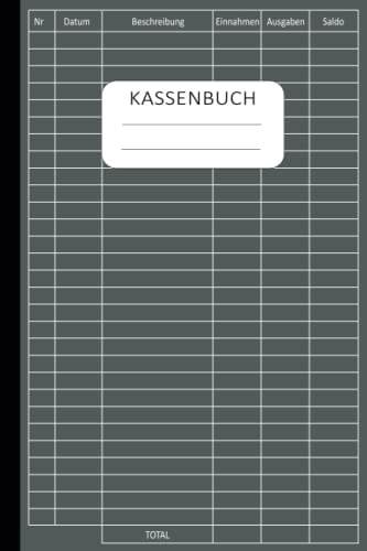 Kassenbuch Kleinunternehmer: Einnahmen und Ausgaben buch einfach eintragen perfekt für Kleinunternehmer, Vereine, Haushalt Und Selbständige - Din A5 - 02