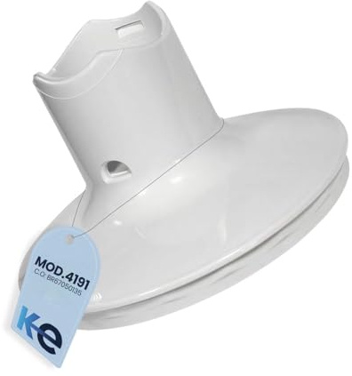 ANAKEL HOME Ricambio Coperchio tritatutto BR67050135 Compatibile con tritatutto Braun da 500 e 1000 ml | Plastica, Bianco, 135 x 135 x 85 mm | Pizzo in bicchiere: Ø12,9 mm