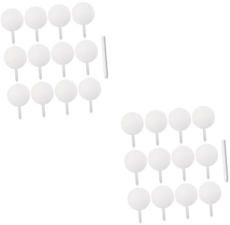 INOOMP 24stücke Teiliges Pflanzenschilder Acryl Mit Marker Für Garten Und Blumenbeete Wiederverwendbare Pflanzenetiketten Zur Einfachen Kennzeichnung Und Identifizierung Von Pflanzen
