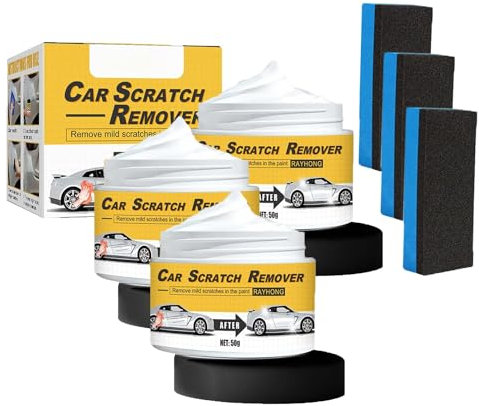 Kratzer Reparatur High-Tech, Upgrade Auto Kratzer Reparatur Paste, 2024 Neue Auto Lack Kratzer Reparatur Entferner, Auto Kratzer Reparatur Kit für Auto Verschiedene Oberflächen (3pcs)