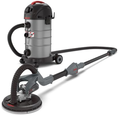 MENZER Dustfree Système de Ponçage pour la Construction à sec avec LHS 225 PRO VARIO + VCM 330