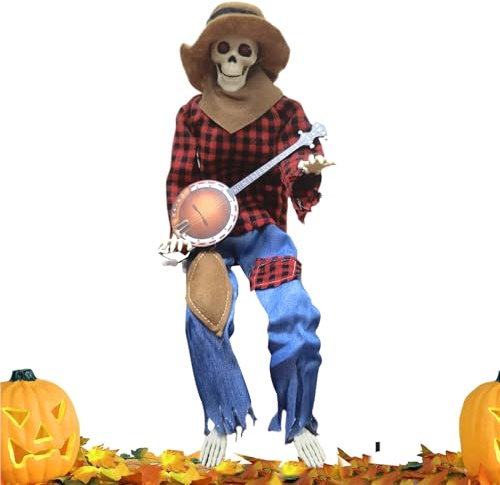 Halloween Skelett Dekorationen Lustiges Gruseliges Gelenkverstellbares
