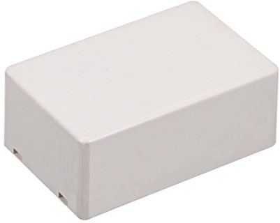 sourcing map 70 x 46 x 29,5 mm DIY Anschlussdose Gehäuse Kasten Weiß | Elektronische Kunststoff