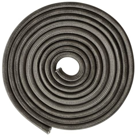 FireVikings Fireparts mit hochwertiger Justus Holzofentürdichtung 3 m Ø 10 x 10 mm Hohlschnurdichtung für Usedom 5 / Usedom 7 / Faro / Island 5 / Island 7 / Texel 7 / Faro Plus