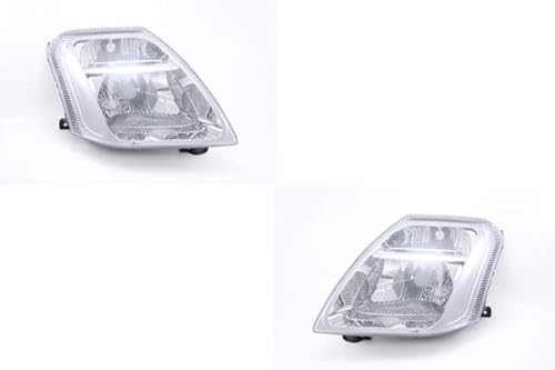 Johns Fari anteriori alogeni adatti a Citroen C2 09/03- H4 Set Li R