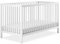 Ehrenkind® Babybett PUR 140x70 aus Buchenholz | Weiß | Kinderbett 9-Fach höhenverstellbar mit entnehmbaren Stangen | Baby Bett