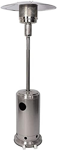 VVHUDA Patio Heater, Outdoor Heater, Umbrella Liquefied Gas Heater, 5000W to 13000W, Industrial Style, Perfect for Outdoor Restaurants, Bars, and Homes