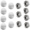 BOBOZHONG Bolas de Secado,14 Piezas Bolas de Secadora de Lavadora,Bolas de Lavado para Chaquetas de plumón,Bolas de Secadora Antiarrugas Reutilizables,Acelera el Secado(4 x 2 cm)