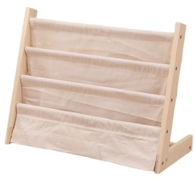 Kinder-Bücherregal, Aufbewahrungs-Organizer für Kinder-Bilderbücher, 60 x 30 x 50 cm