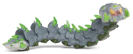 schleich ELDRADOR CREATURES | Stenmask 70853 | Samlarfigur med rörlig kropp | Perfekt present för barn från 7 år | 26 x 5 x 4 cm