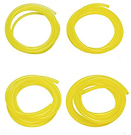 OxoxO 4 Different 6 Feet Fuel Line Hose Compatible with Poulan Craftman Stihl Husqvarna Chainsaw String Trimmer Blower Common 2 Cycle Small Engines
