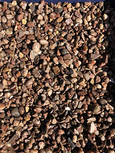 Stone 10mm Staffordshire Pink Pea Gravel 22kg Bags (30)