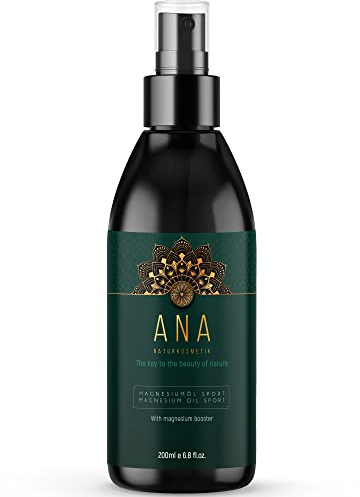 EINFÜHRUNGSPREIS – Bio Aloe Vera Magnesium Öl–200ml–100% Natürlich Reines Aloe Vera Magnesium+ Hanfsamen Öl+ Biotin–Perfekt für Sport & Muskelentspannung –Made in Germany