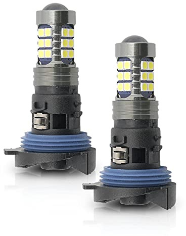 njssjd 2 bombillas LED de circulación diurna HP24W con base DRL bombilla de luz diurna para Peugeot 3008 5008 2009-2016 Citroen C5 2008-2017 Led DLR Bombillas de lámpara de estacionamiento