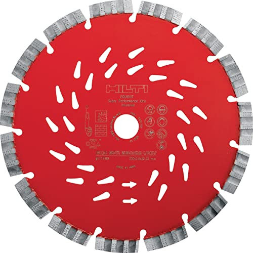 Hilti 2233556 Disco de corte de diamante universal SPx 125/22.23 mm para amoladora angular/sierra (mampostería/piedra/hormigón) 1 ud
