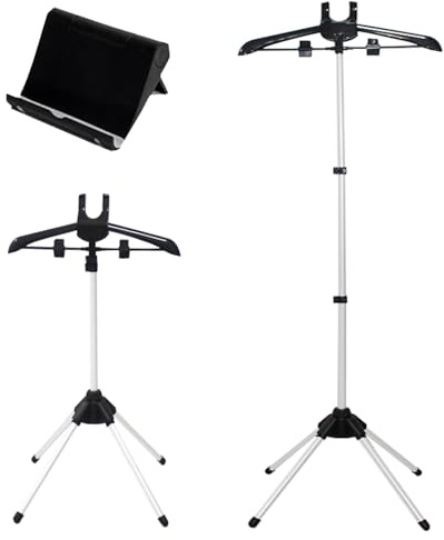 Handheld garment steamer rack,Standing fabric steamer coat hanger,Folding garment clothes,Drying rack,Handheld hanging ironing machine hanger,Steam ironing machine accessories bracket stand