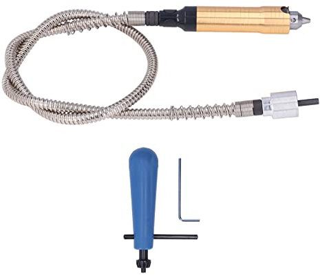 Leopacat Albero Flessibile, 0,3-6,5mm Albero di Prolunga Flessibile per Trapano, Flessibile Albero Trapano Estensione Adattatore per Mandrino di Estensione con Maniglia e Chiave per Utensile Rotante