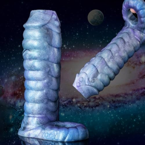 Wxcbd Drachen Penis Sleeve Hohldildo Penishülle mit Hodenring Penismanschetten Extender Erektionssteigerung Penis Vergrößerung Sexspielzeug für Männer