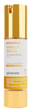 glowcane Parfüm Öl Damen | Signature Collection | 100% alkoholfrei | Pflegender Ölkomplex | Geschenke für Frauen (Vanilla Sicilia)