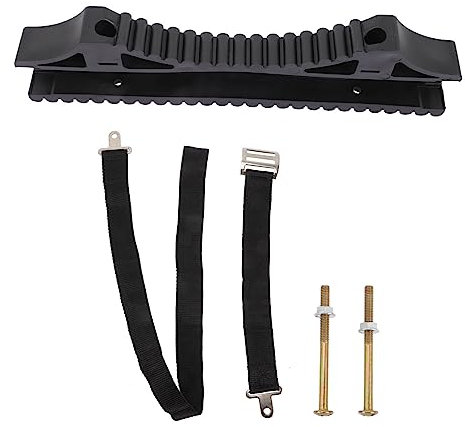 jojofuny Non-Slip Ladder Cover Ladder Head Stabilizer Black Curved Replacement and Climbing Safety