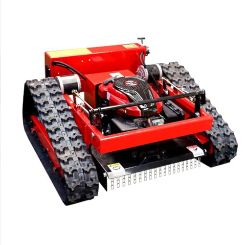 Robotic Lawn Mower for Medium Yards, Adjustable Cutting Height, Remote Control, Handles Steep Slopes, Perfect for Gardens and Lawns