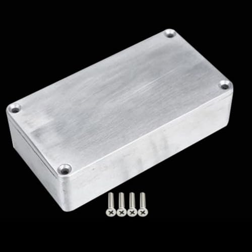 Aluminium-Effektpedal-Gehäuse, passend für mehrere Modelle einschließlich 125B und mehr (125B122x66x39,5mm)