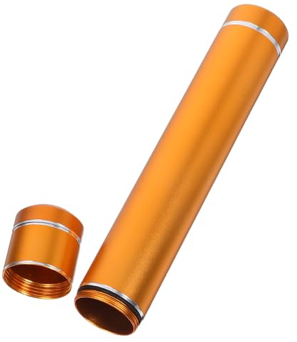 GARVALON Contenitore Portatile per Sigari in Lega di Alluminio, Design Ermetico e Leggero, per Uso Esterno e Conservazione Elegante di Sigari