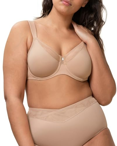 Triumph Damen Minimizer BH True Shape Sensation W01 1QQ06, Beige (Smooth Skin 5g), 85F