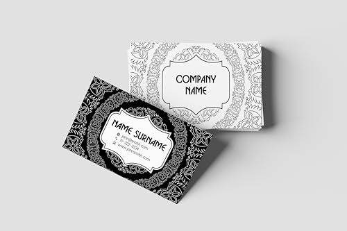 Biglietti da Visita personalizzati colori e design a scelta |8x5cm| Stampa a Colori Fronte e Retro con plastificazione su Cartoncino 300gr con formato digitale disponibile