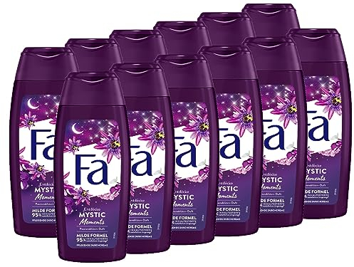 Fa Pflegendes Duschgel Mystic Moments mit dem edlen, verzaubernden Duft von Passionsblüten, 12x 250 ml