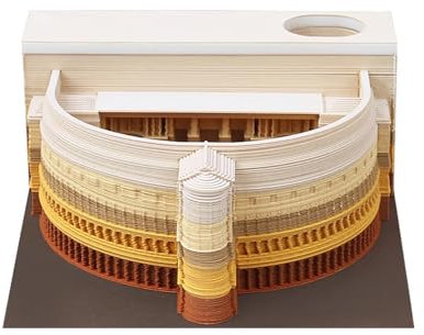 Creechwa 3D Memo Pad Carving Art, 3D Haftnotizen Kunst, Abreißen Haftnotizen Skulptur, DIY kreative Geschenke Papiere Karte Handwerk Desktop Dekoration Souvenirs