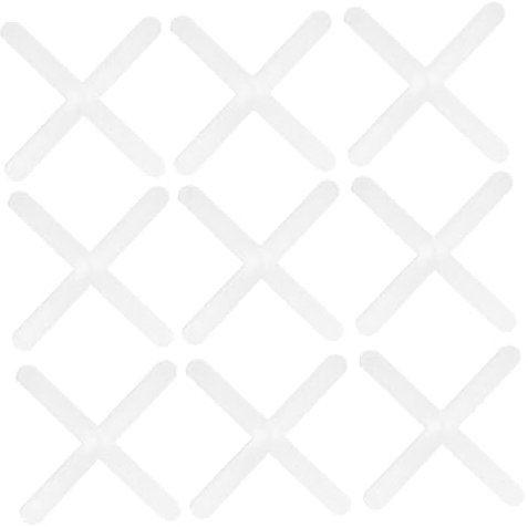 BESTonZON Tile Spacers Leveling System 1000pcs Cross Shape Paving Spacers Ceramic Tile Leveling Spacer Set for Tiling Tools