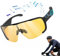 MOONCOOL Smart Glasses Bluetooth Sonnenbrille Herren, Fahrradbrille Selbsttönende für Damen TR90 Leicht Radbrille UV400, IPX6, Sportbrille mit clip sehstärke für MTB Joggen Bergsteigen Angeln Jagen