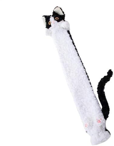 Lange Wärmflaschentasche, Katzen-Wärmflasche, Winter-warme Wassertasche, große Kapazität, 2 l, niedlicher Cartoon-Wasserbeutel, auslaufsicher, warme Wasserflasche, für kaltes Wetter