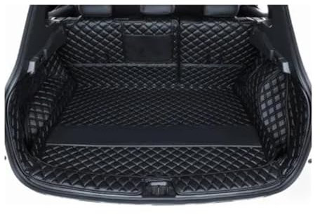 NYSQOFMB Voiture Coffre Tapis pour Nissan pour Qashqai J10 2007-2011 Tapis Coffre Voiture en Cuir Plateau Protection Anti-Sale Doublure Chargement Tapis de Coffre Auto(G Type)
