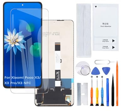 H&LYCYJ Pantalla para Xiaomi Poco X3/X3 Pro MZB07Z0IN MZB07Z1IN | Kit de herramientas de uso，IPS LCD，pantalla HD，pantalla de reemplazo，para modelos:MZB07Z3IN MZB07Z4IN MZB9965IN M2007J20CI