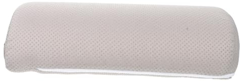 Toyvian Almohada Reposapiés Medio Cilindro Gris Antideslizante 40x15 Cm Soporte Ergonómico para Oficina y Hogar Descanso Pies
